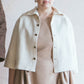 AGL Box Jacket - Ivory Buttercream, Size A