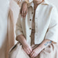 AGL Box Jacket - Ivory Buttercream, Size A