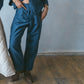AGL Cropped Pant - Prussian Blue, Size B