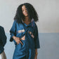 AGL Box Jacket - Prussian Blue & Check, Size A
