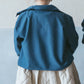 AGL Box Jacket - Prussian Blue & Check, Size B