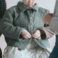 AGL Box Jacket - Quilted Chocolate & Pine, Size D