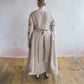 Aggie Ruched Waist Sleeveless Midi Dress - Pastel Popcorn, Size B