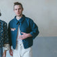 AGL Box Jacket - Prussian Blue & Check, Size B