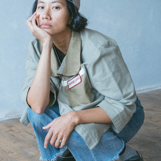 AGL Box Jacket - Soft Sage, Size A