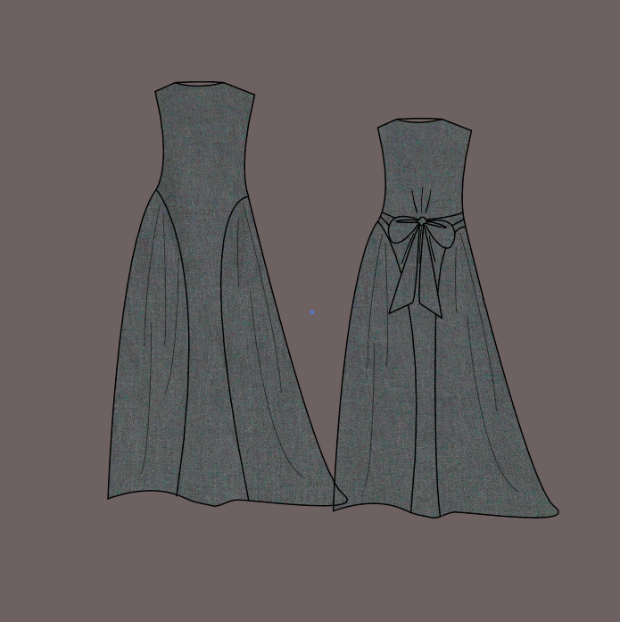 Custom | Aggie Ruched Sleeveless Midi Dress