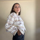 AGL Box Jacket - Grids & Pom Poms, Size A