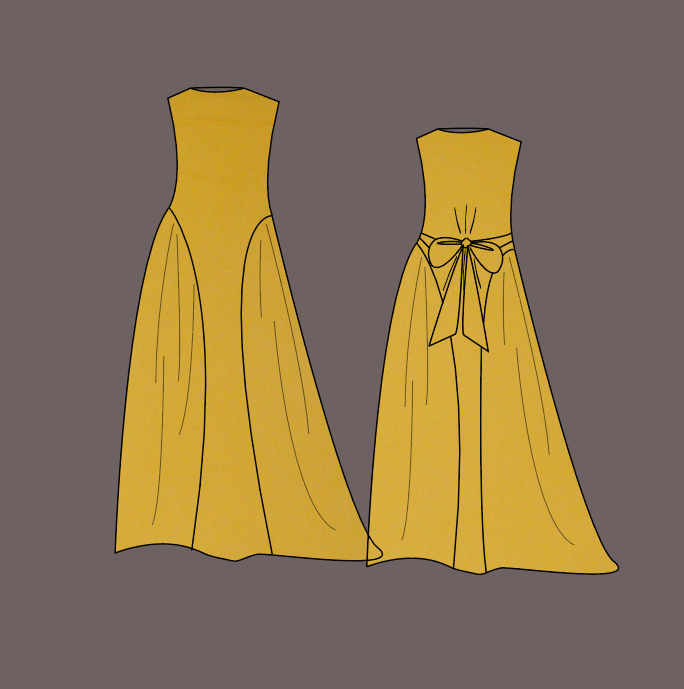 Custom | Aggie Ruched Sleeveless Midi Dress